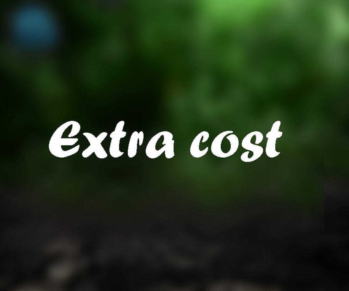 Extra cost for certificate